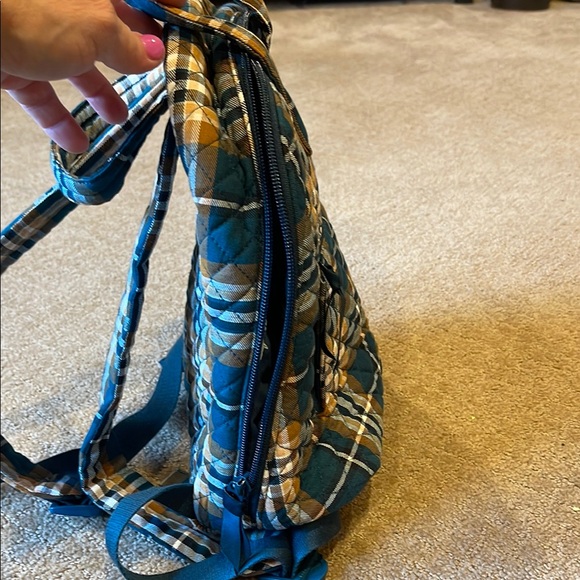 Vera Bradley Plaid Backpack - Picture 7 of 7